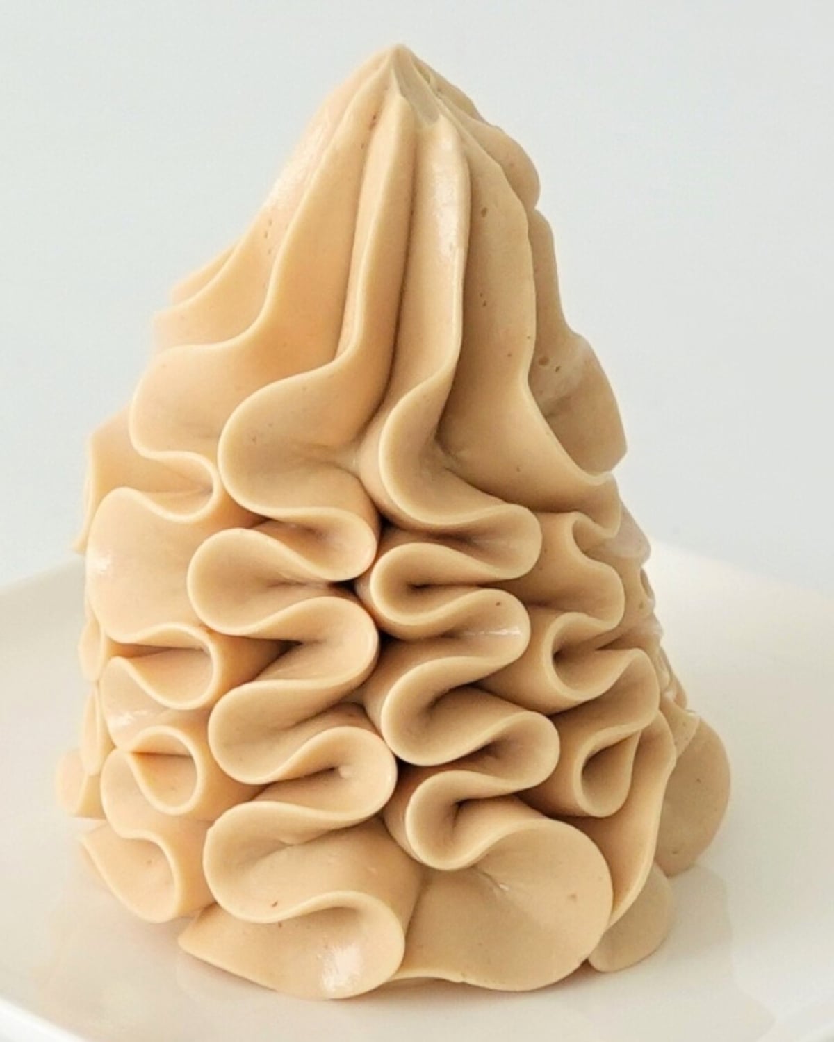 gelato condensed milk buttercream frosting piped swirl