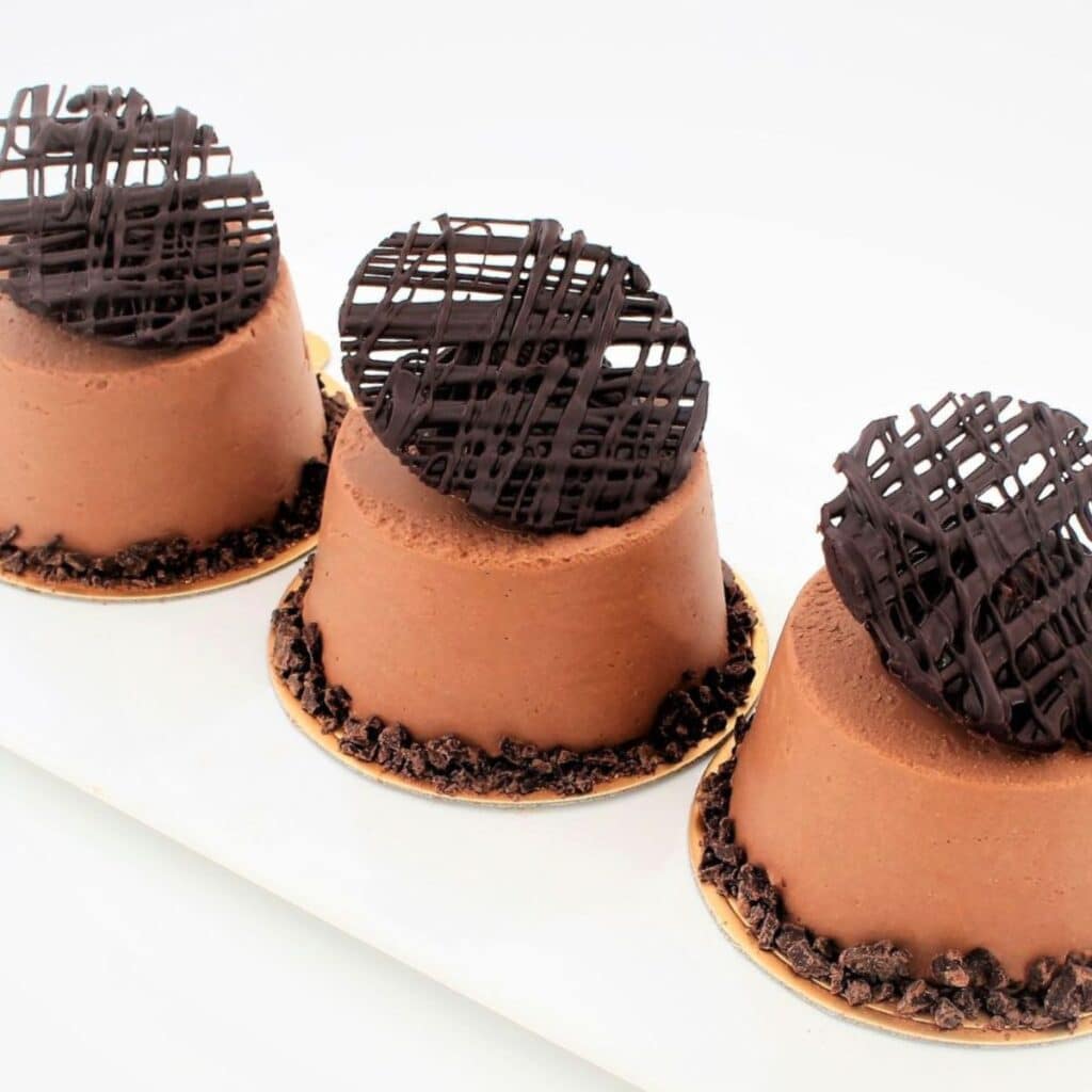 2 Ingredient Chocolate Mousse Entremets