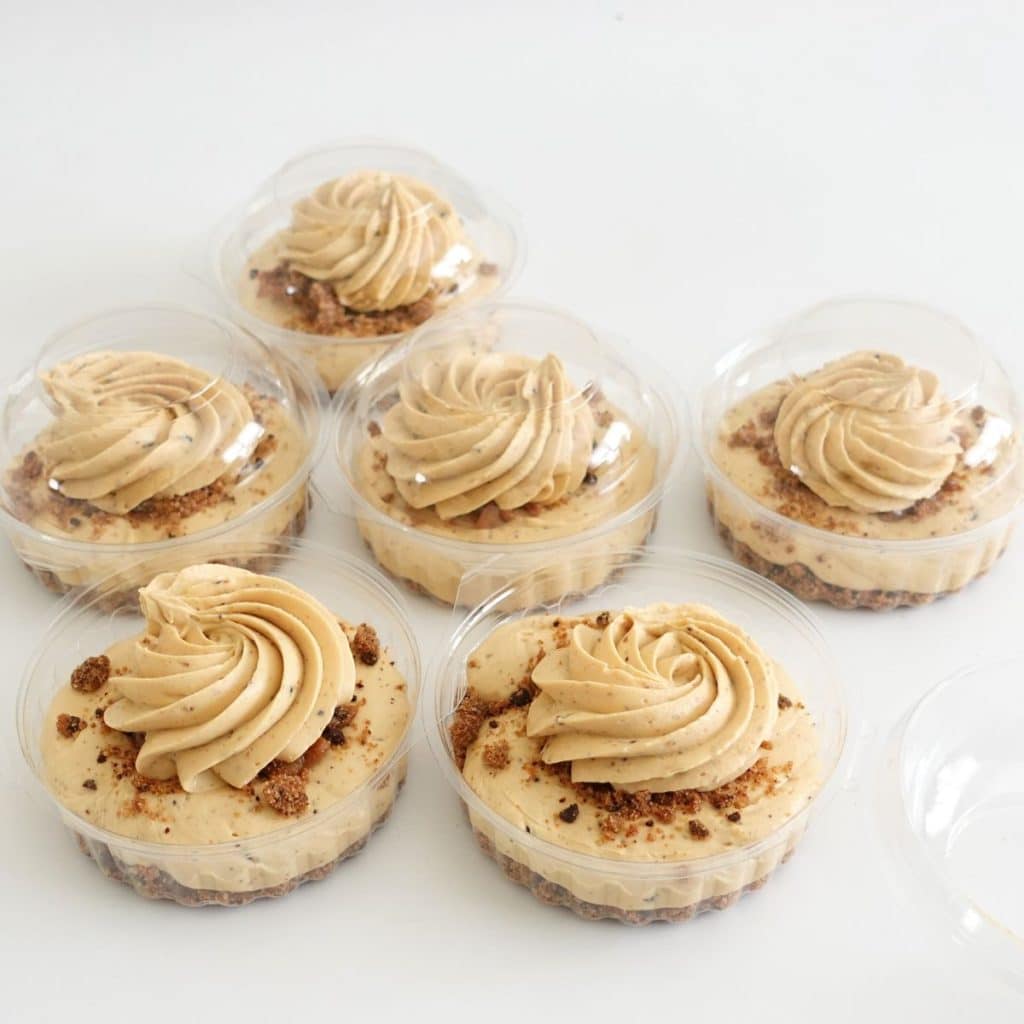 Caramel Cheesecake Bowls