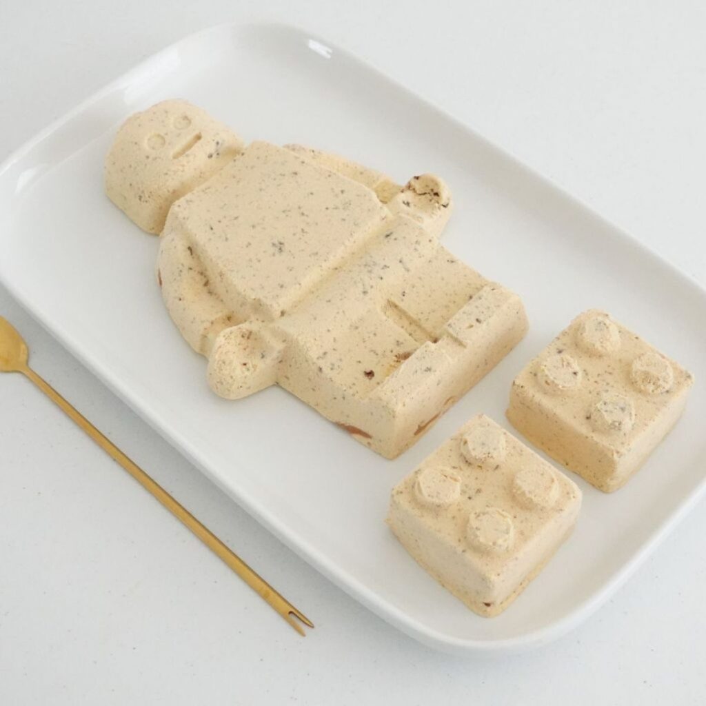 Caramel Lego Ice Cream