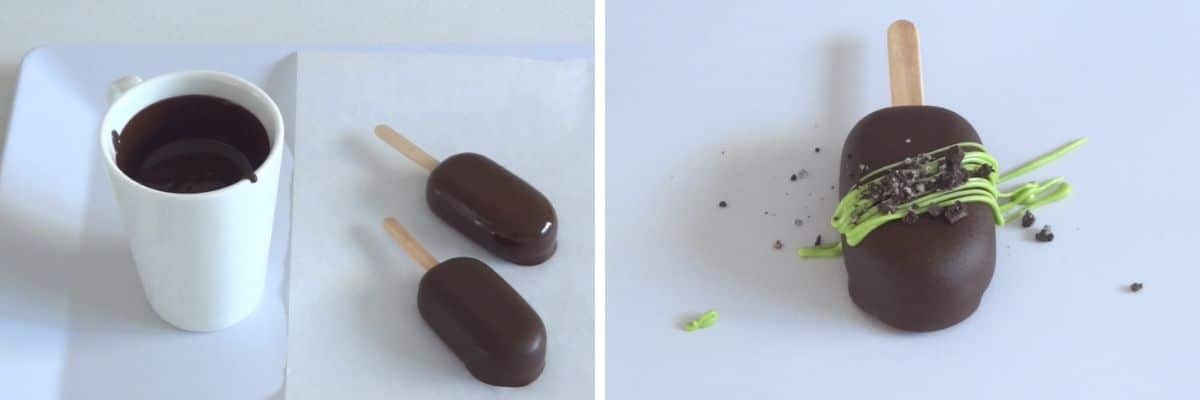 Cheesecake Popsicle Garnish