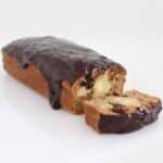 Cheesecake Stuffed Banana Loaf Cake