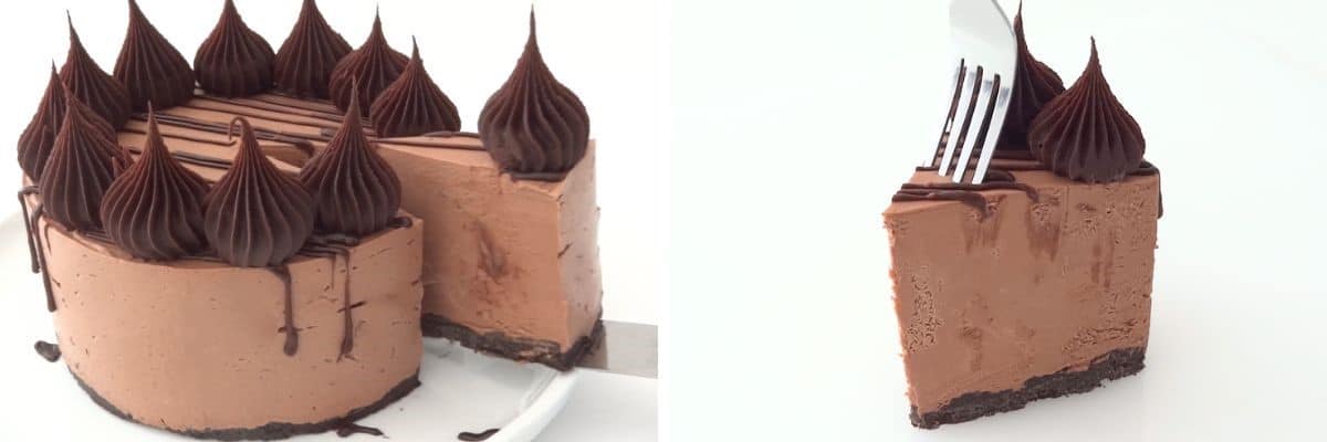 Chocolate Cheesecake No Bake Cupcake Savvy 1