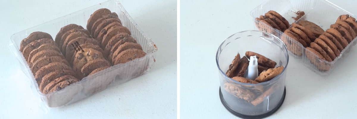 Chocolate Chip Cookie Cake Crumbs