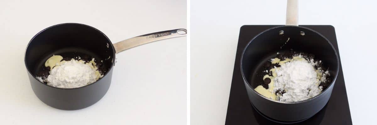 Chocolate Fudge Frosting Heating