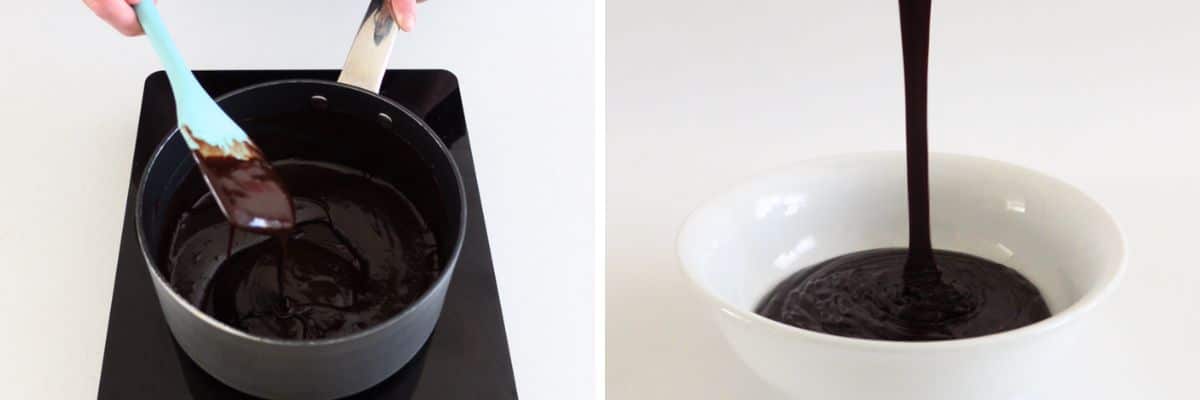 Chocolate Fudge Frosting cooling