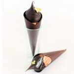 Chocolate Mousse Chocolate Cones