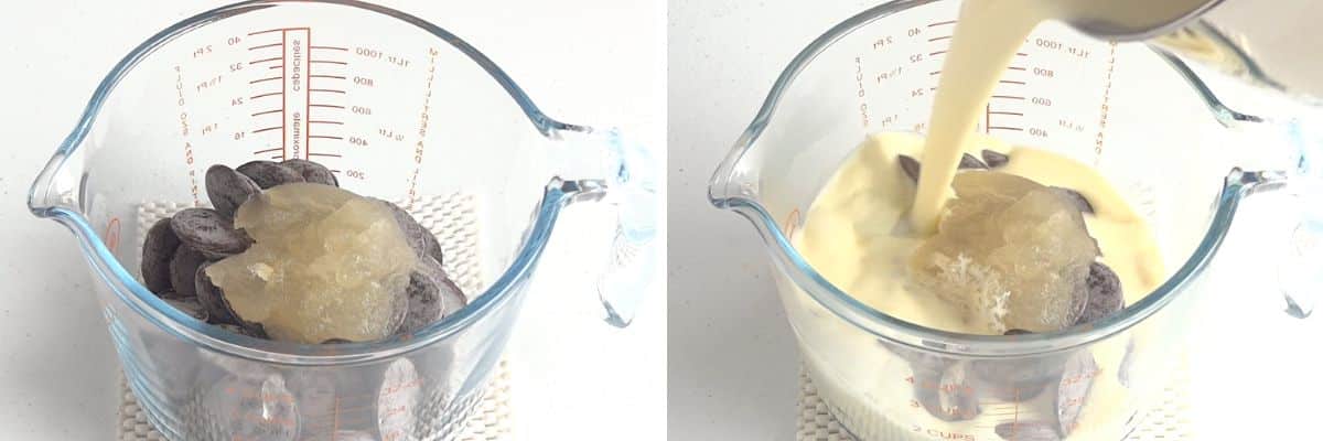Chocolate Mousse Gelatine Cream