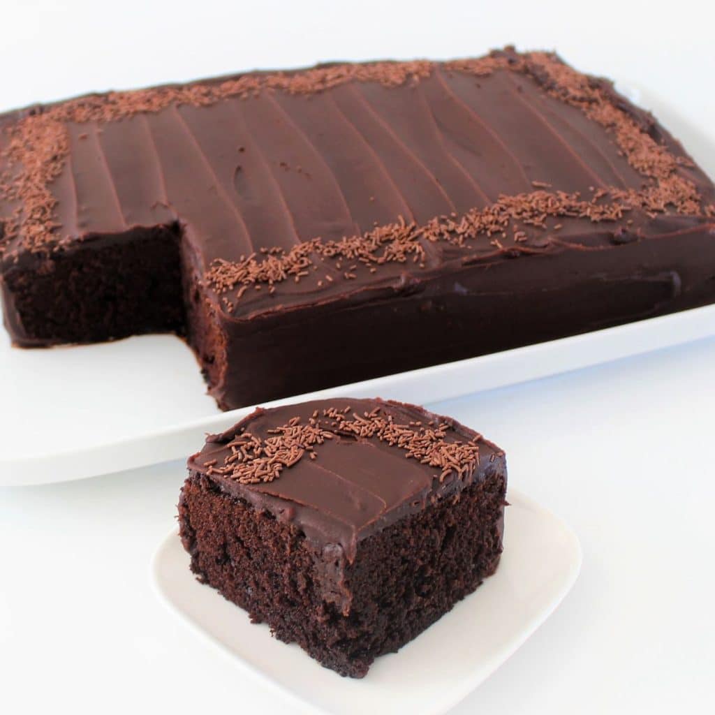 Chocolate Slab Cake