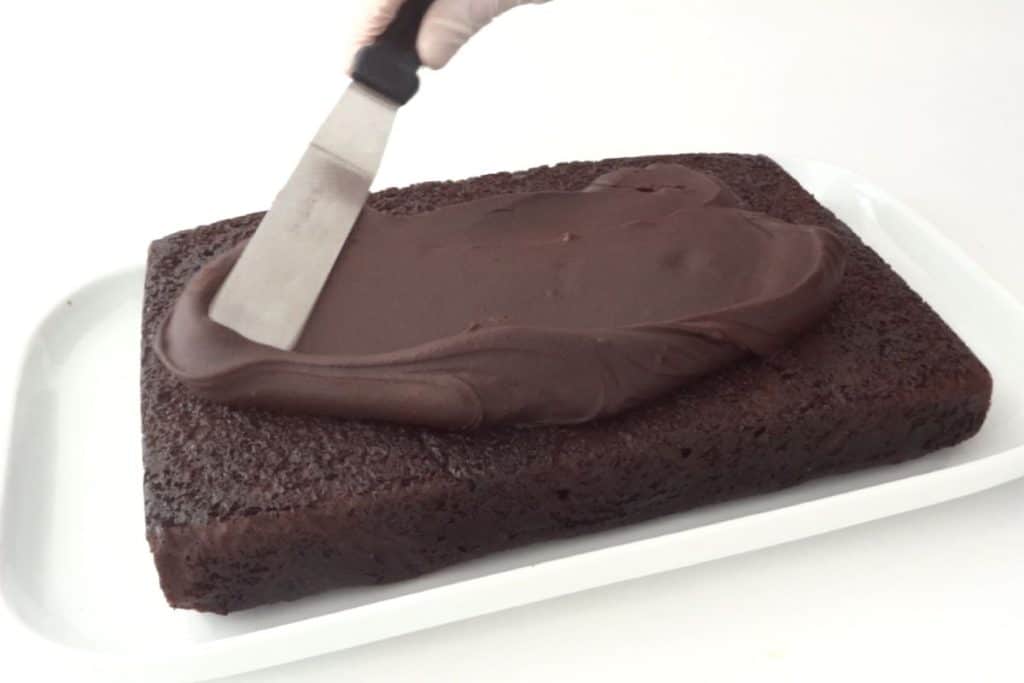 Chocolate Slab Cake Chocolate Frosting