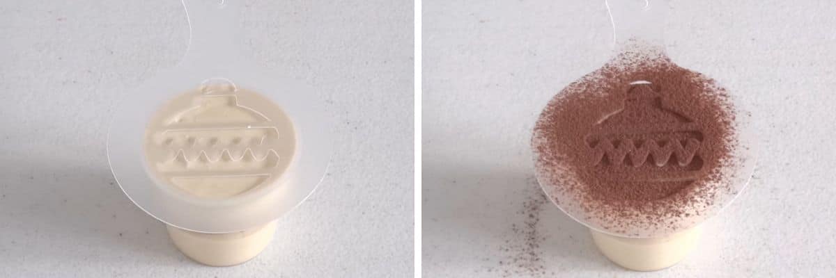 Mini Christmas Coffee Cheesecake Dessert Cups (4)