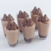 Mini Toblerone Cheesecake Dessert Cups
