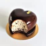 Mirror Glaze Cookies and Cream Cheesecake