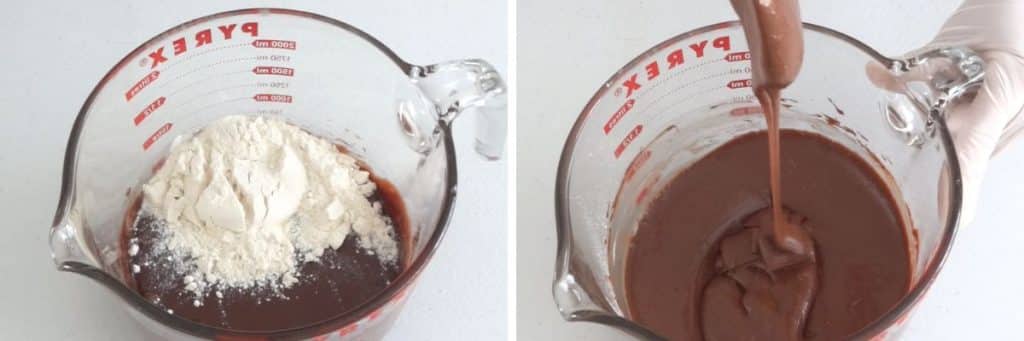 Nutella Brownies 3 Ingredients Flour