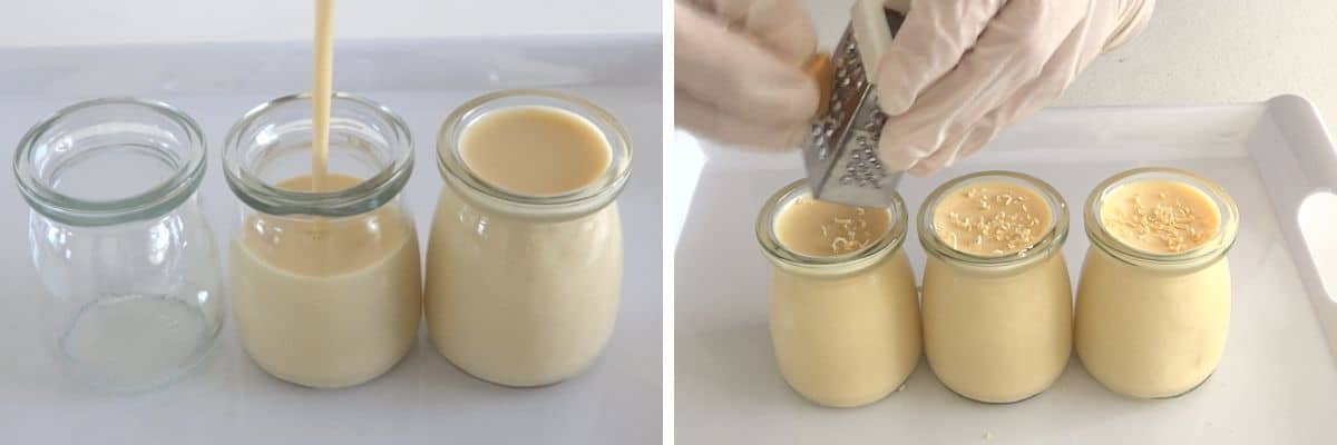 Panna Cotta Caramel Garnish