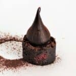 Raspberry Chocolate Fudge Brownie Bites