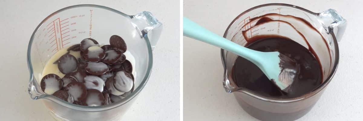 brownie donuts truffle ganache