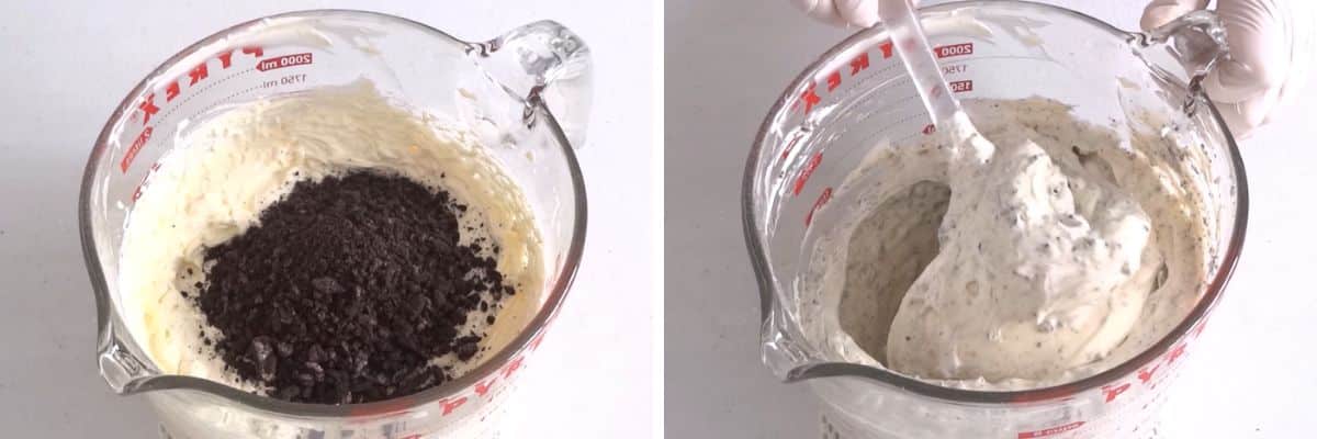 cookies and cream cheesecake filling