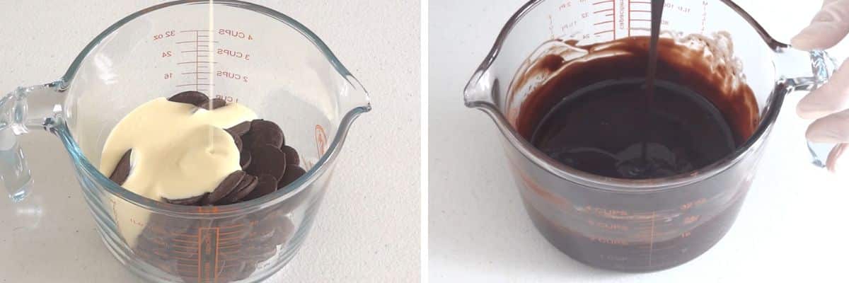 cookies and cream cheesecake ganache topping cupcake savvy