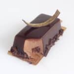 glazed chocolate mousse bars