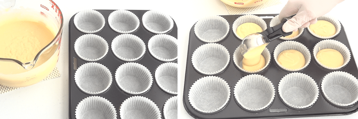 one bowl vanilla cupcakes