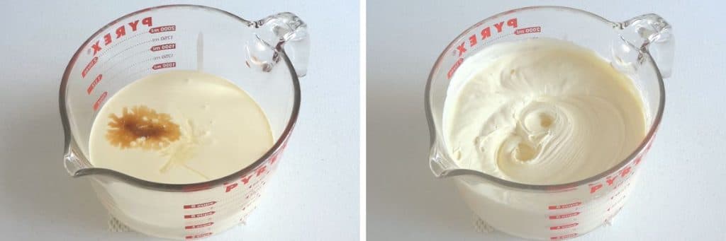 viennetta vanilla ice cream mixture