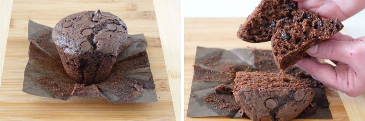 Jumbo Chocolate Chip Muffin Recipe Cupcake Savvy (4)