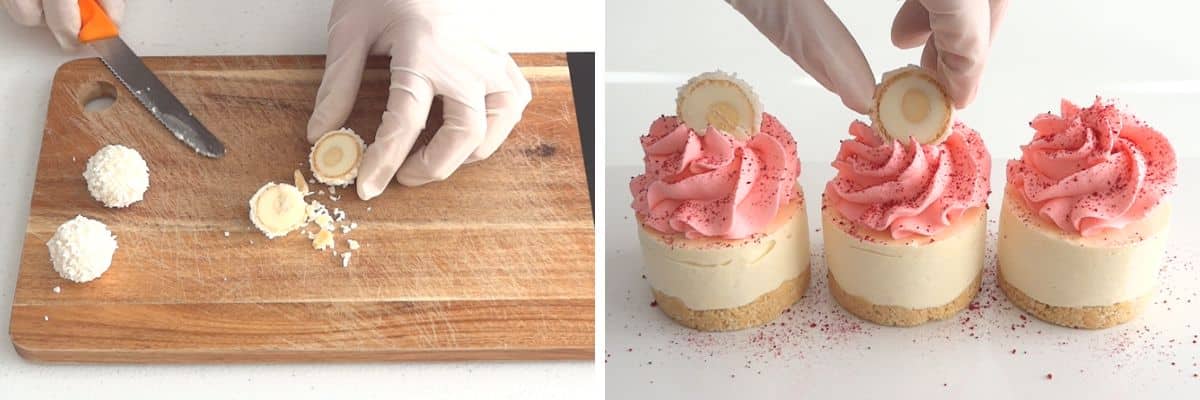 Mini Coconut Cheesecake Bites Cupcake Savvy (5)