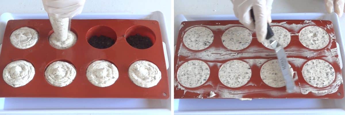 Mini Cookies and Cream Cheesecakes Cupcake Savvy (7)