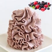 Mixed Berry Condensed Milk Buttercream Cupcake Savvy