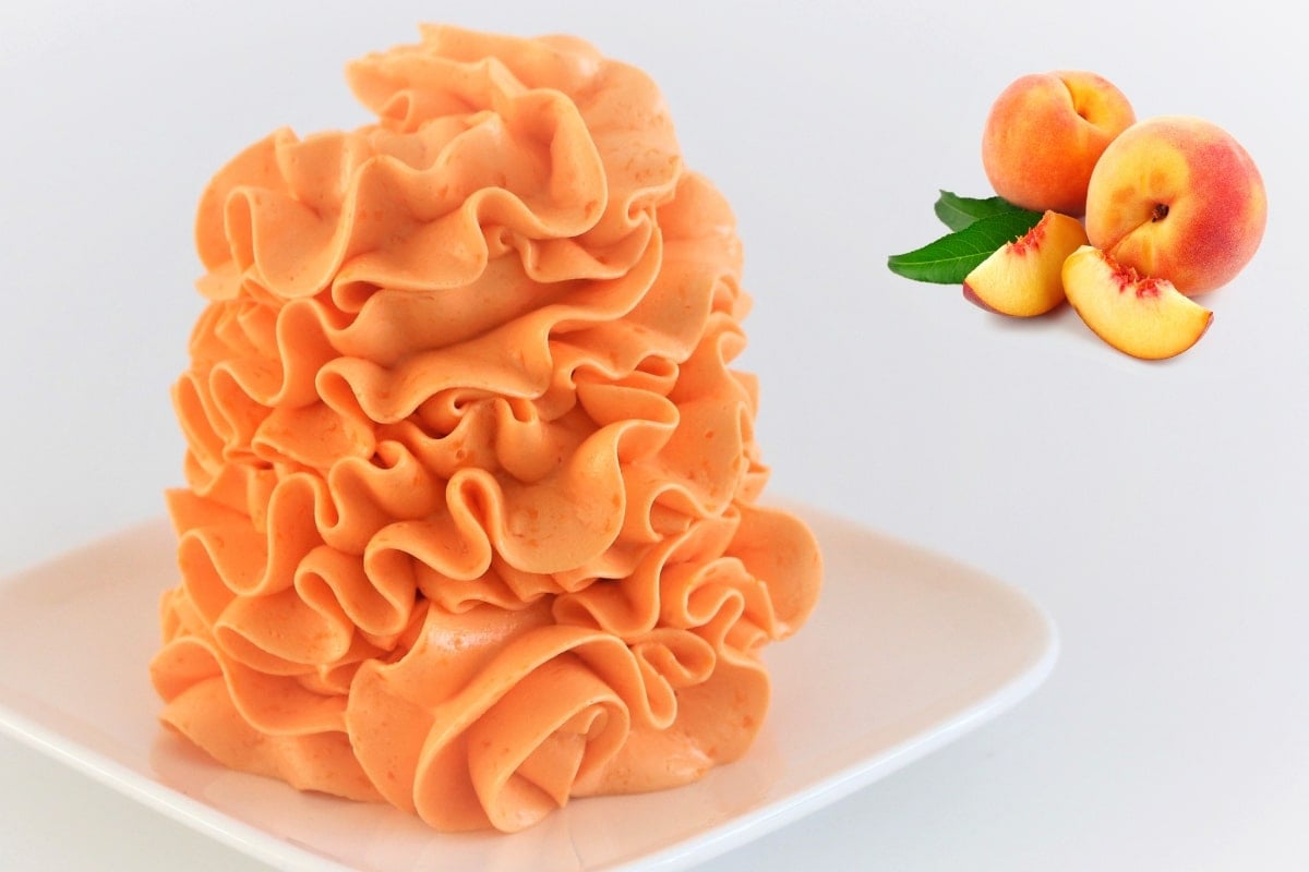 Peach Buttercream Cupcake Savvy
