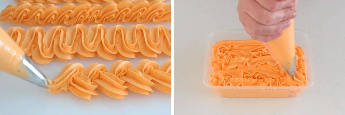 Peach Condensed Milk Buttercream Cupcake Savvy (3)