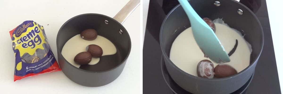 Cadbury Creme Egg Buttercream