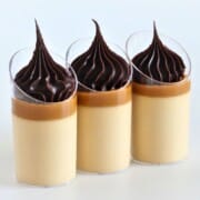 Caramel Chocolate Panna Cotta Cupcake Savvy