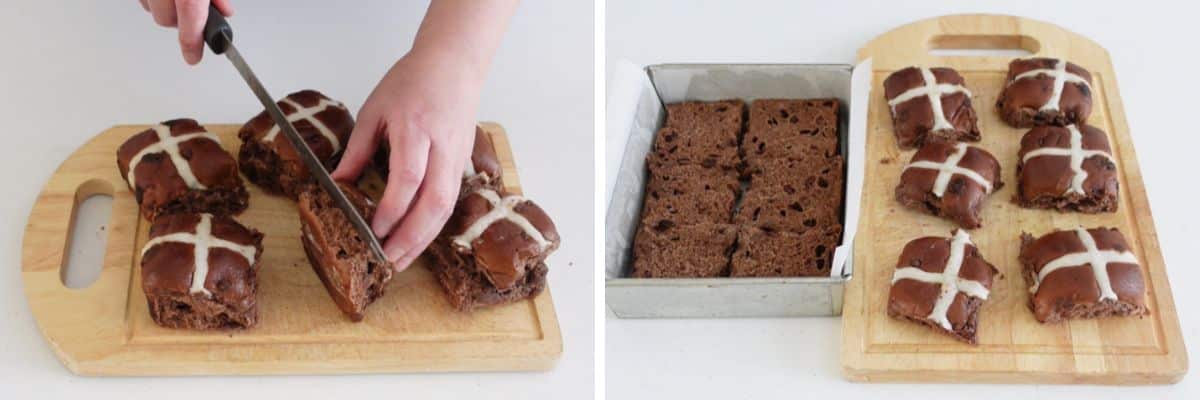 Hot Cross Bun Ice Cream Sandwiches Cupcake Savvy (1)