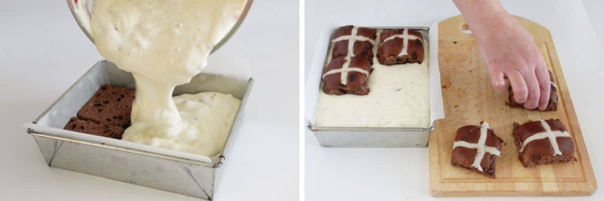 Hot Cross Bun Ice Cream Sandwiches Cupcake Savvy (4)