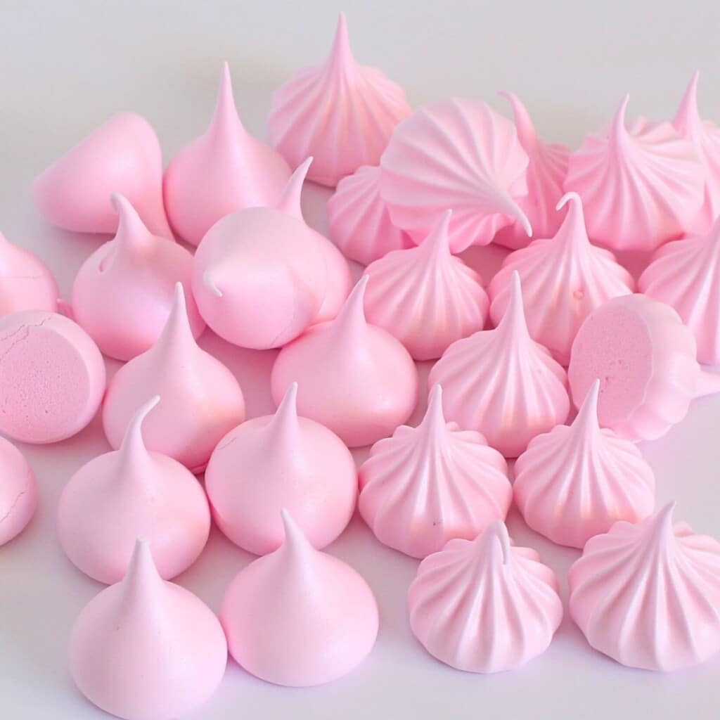 Liquid Egg Whites Mini Meringue Kisses Cupcake Savvy