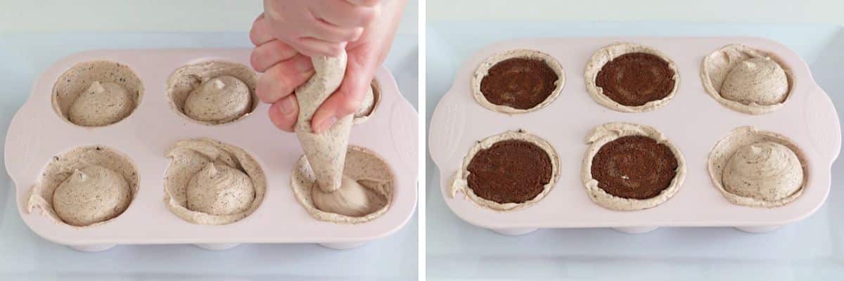 Mini Chocolate Ricotta Mousse Cakes Cupcake Savvy (9)