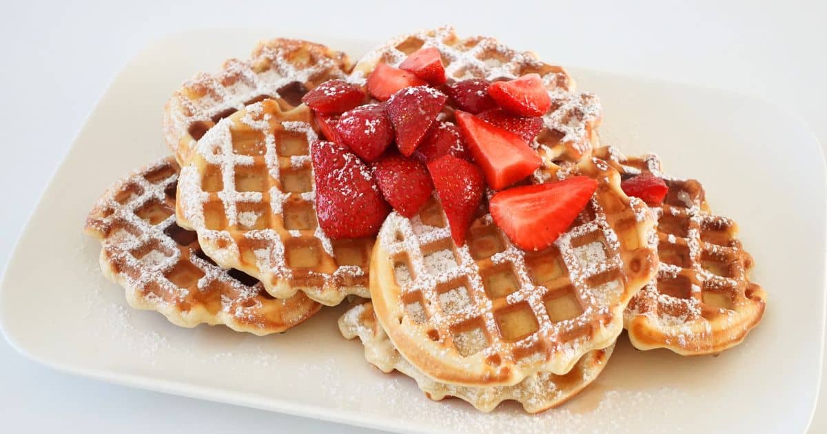 Mini Waffle Maker Waffles Cupcake Savvy (3)