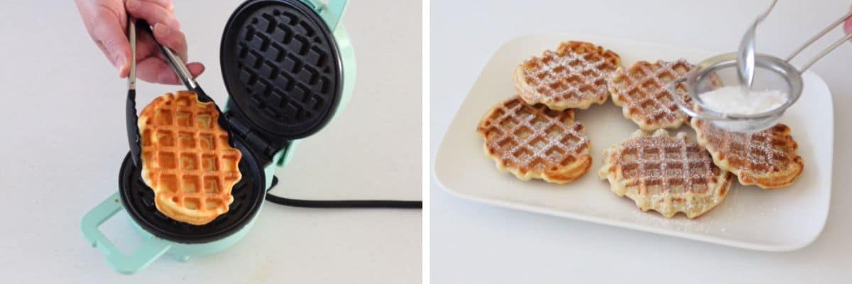 Mini Waffle Maker Waffles Cupcakes Savvy (5)