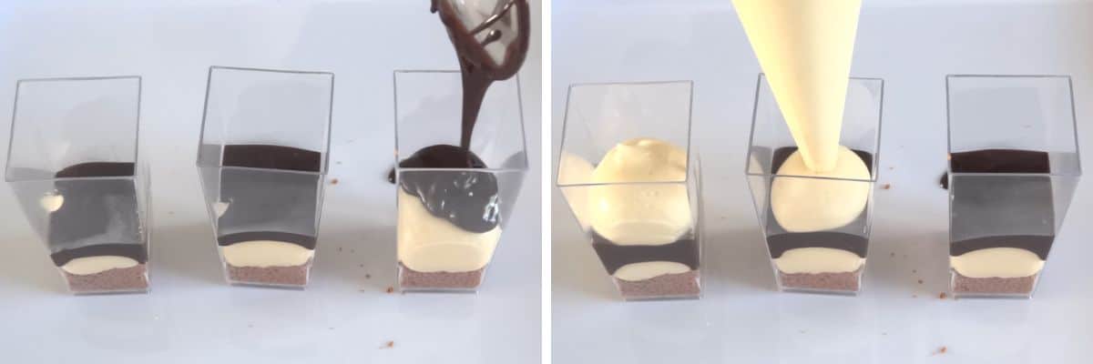 Peanut Butter and Chocolate Cheesecake Cups Cupcake Savvy (10)