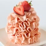 Strawberry Marshmallow Condensed Milk Buttercream Cupcake Savvy (3)