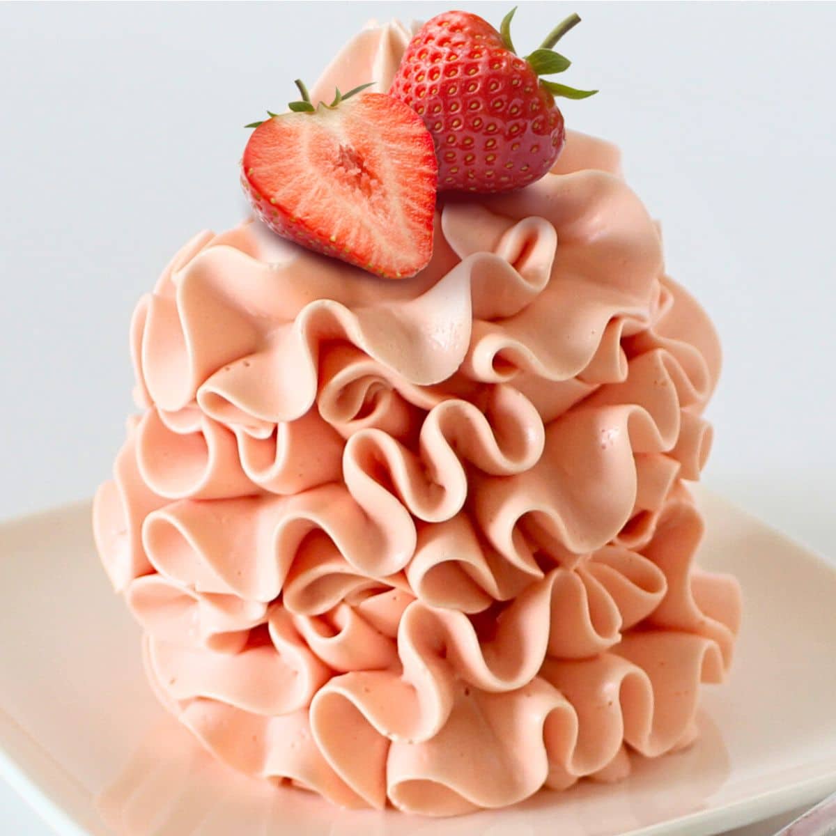 Strawberry Marshmallow Condensed Milk Buttercream Cupcake Savvy (3)