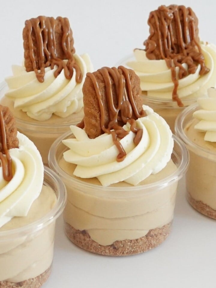 Biscoff Mousse Dessert Cups Cupcake Savvy