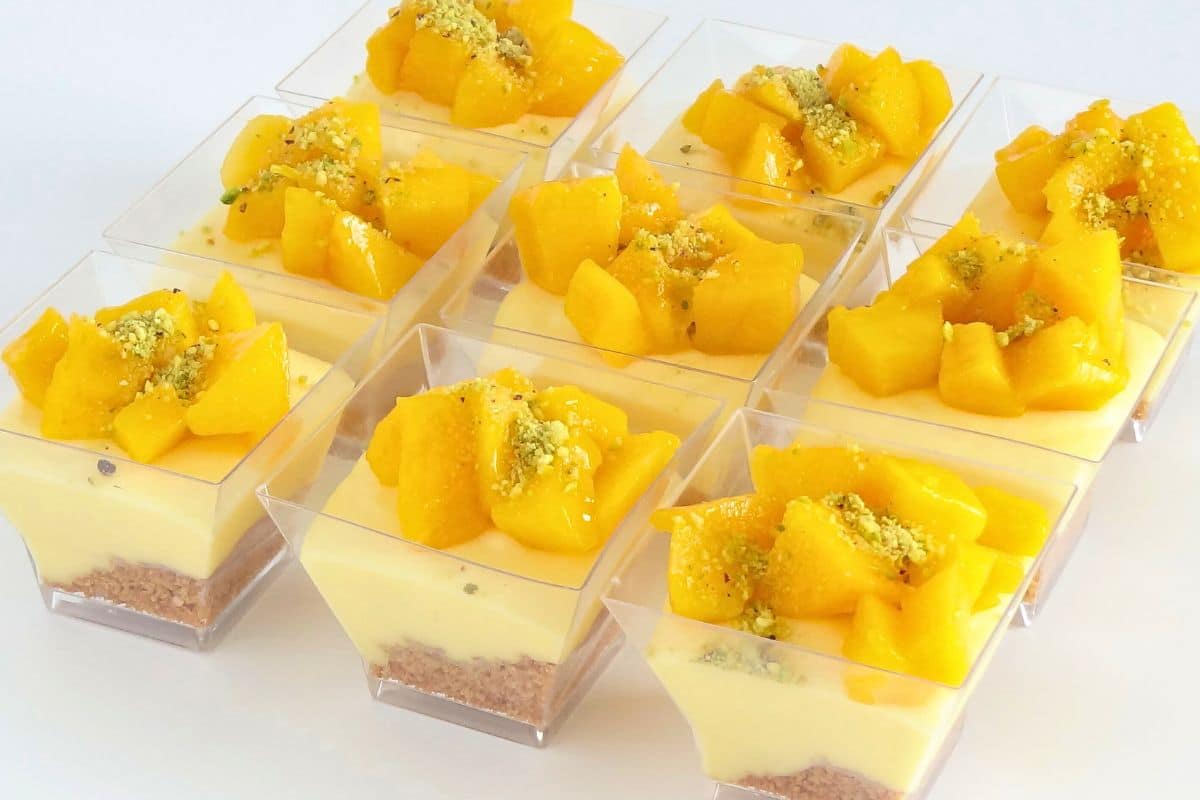 Mango Cheesecake Dessert Cups Cupcake Savvy (6)