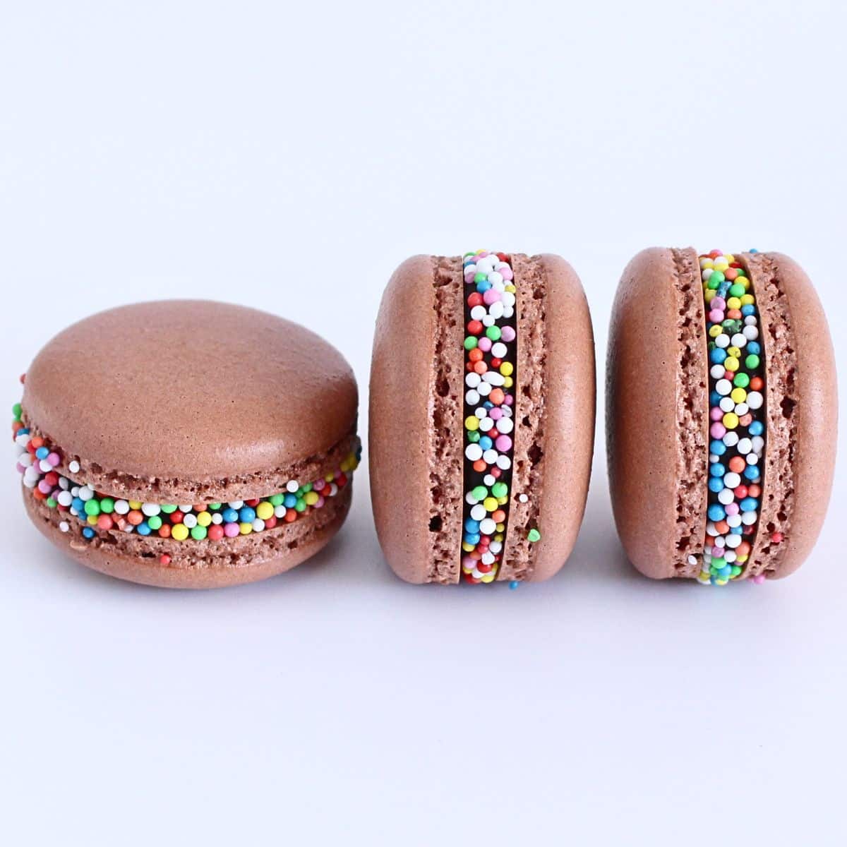 Chocolate French Macarons Cupcake Savvy (1)