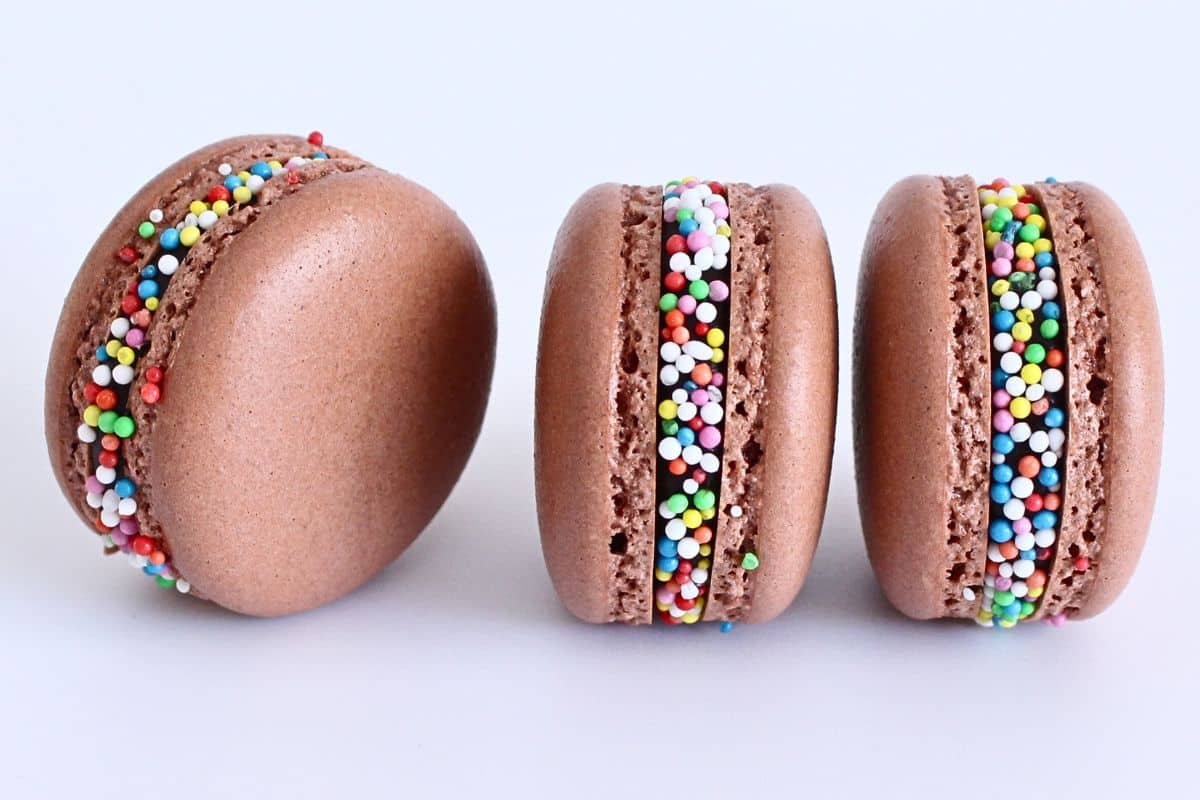 Chocolate French Macarons Cupcake Savvy (2)