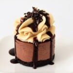 Peanut Butter and Chocolate Cheesecake Cupcake Savvy (2)