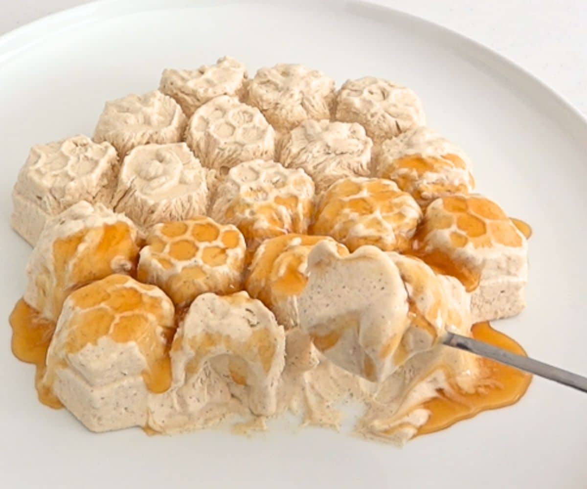 Serve Honey and Cinnamon Ice Cream Cupcake Savvy