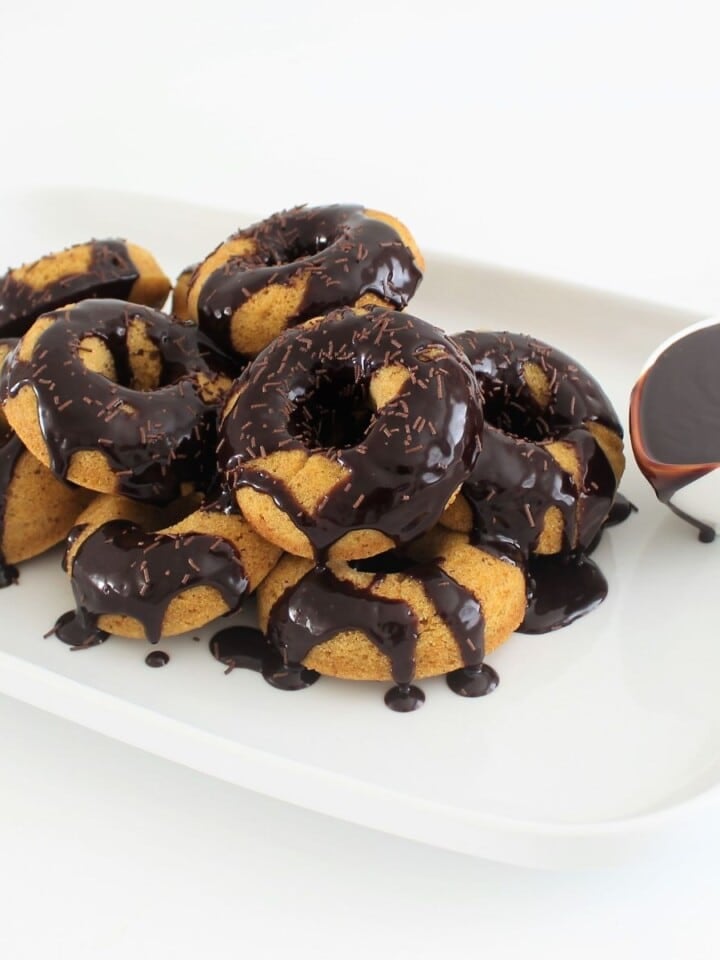 Caramel Infused Pumpkin Donuts Cupcake Savvy